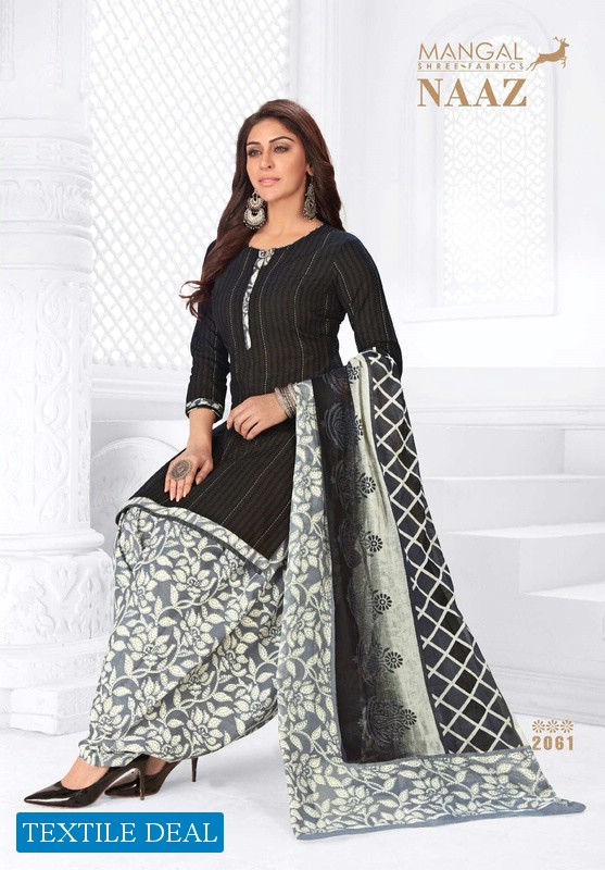 Mangal Shree Naaz Patiyala Vol-2 Wholesale Pure Cotton Printed Dress Material