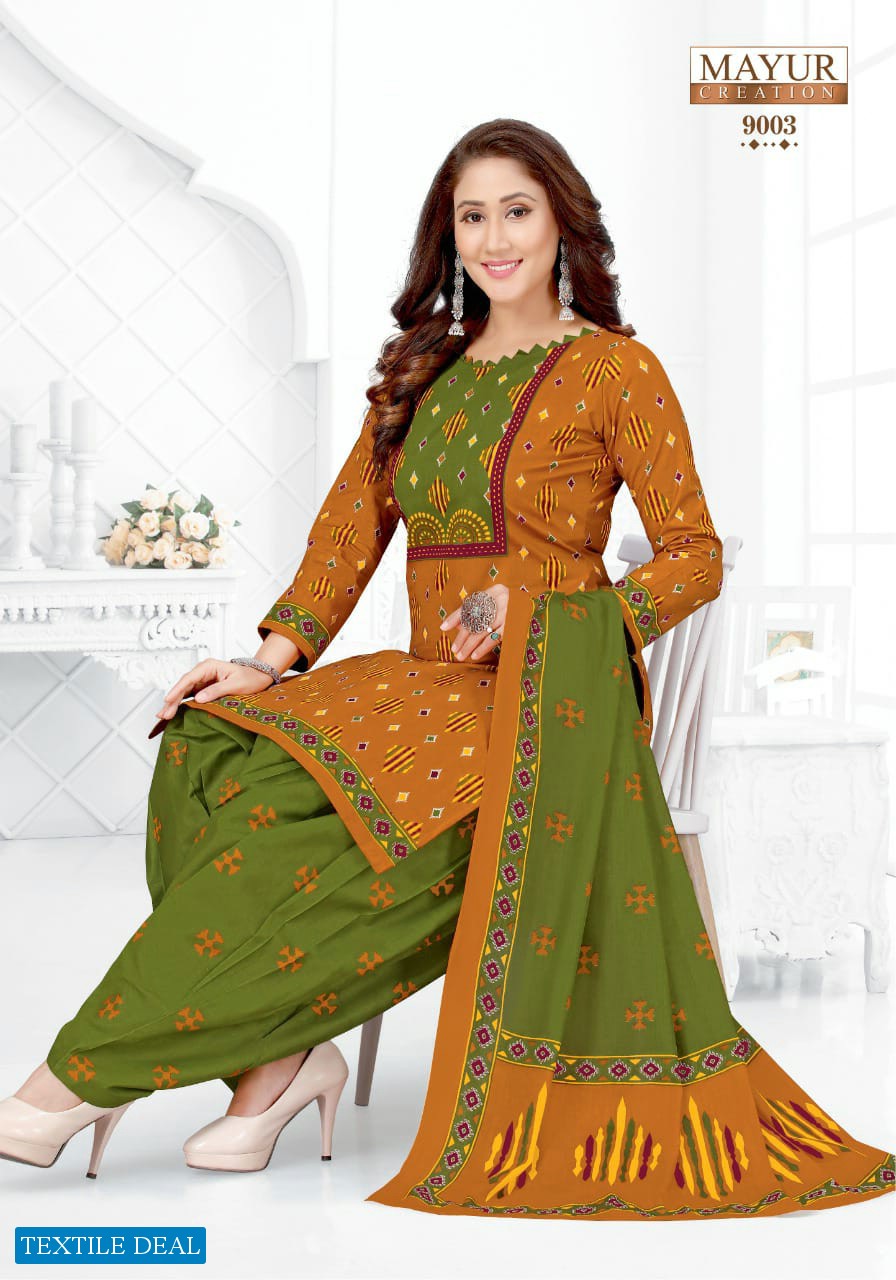 Mayur Ikkat Special Vol-9 Wholesale Pure Cotton Fabrics Indian Suits