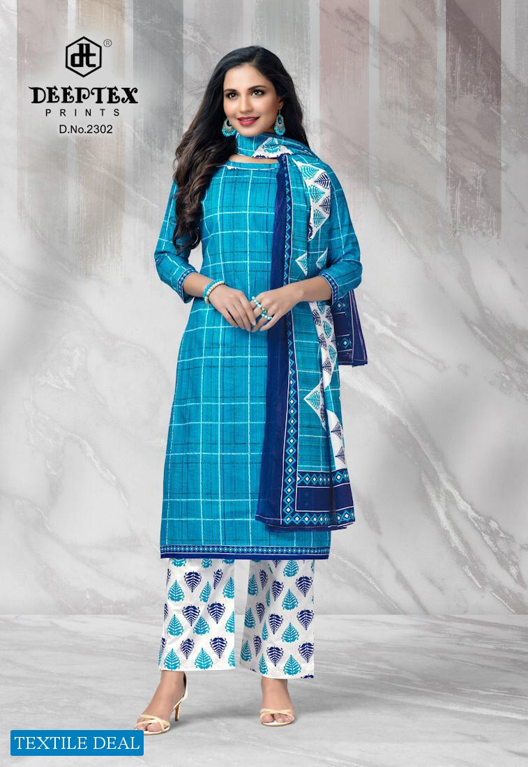 Deeptex Chief Guest Vol-23 Wholesale Pure Cotton Fabrics Dress Material