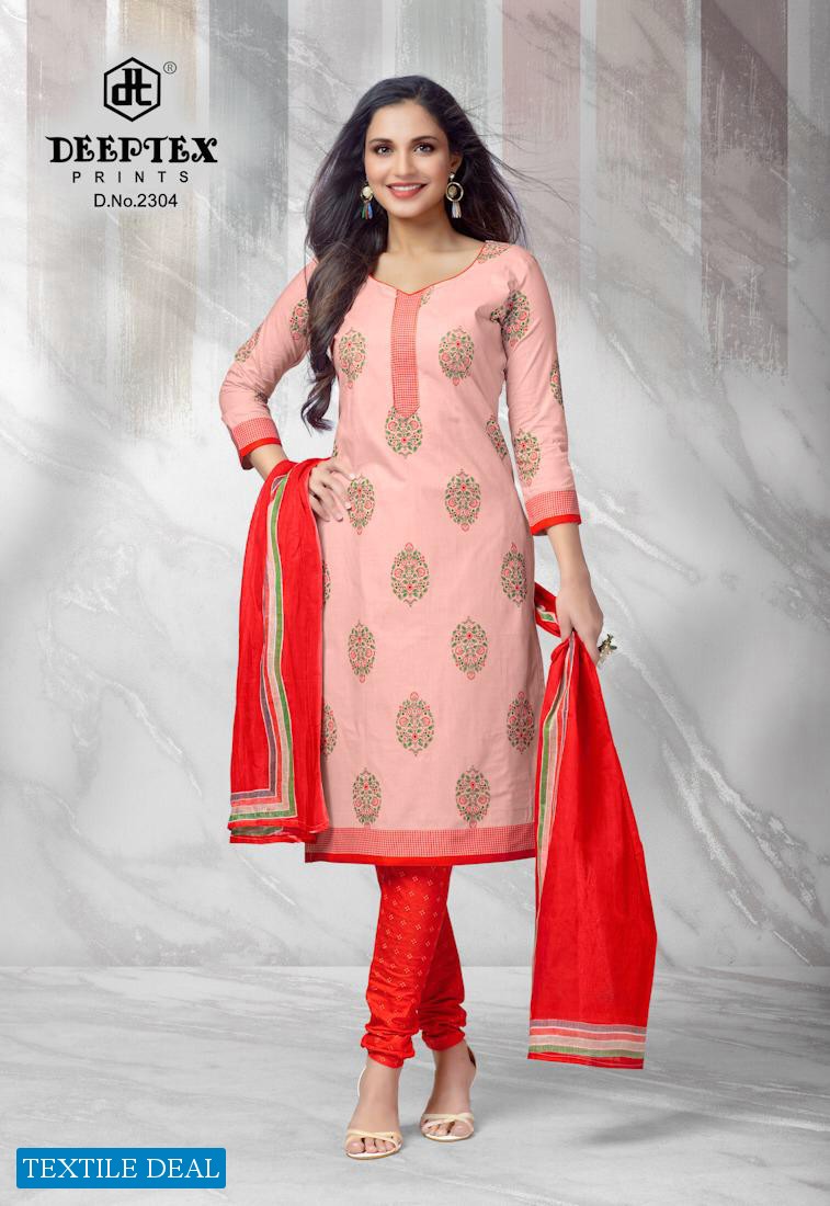 Deeptex Chief Guest Vol-23 Wholesale Pure Cotton Fabrics Dress Material