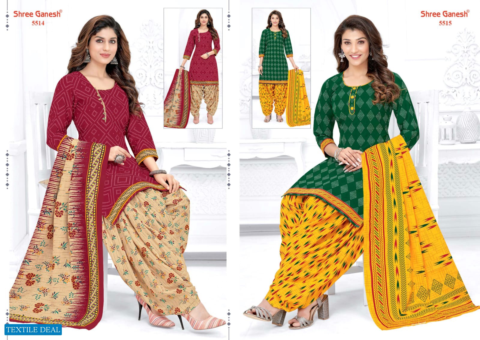 Shree Ganesh Panchi Vol-6 Wholesale Pure Cotton Dress Material