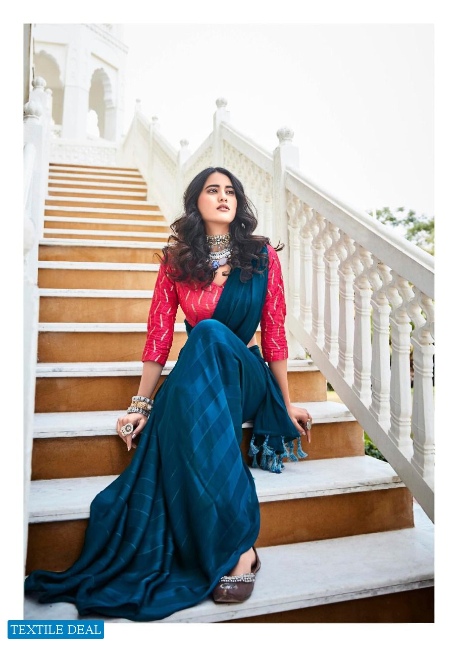 Kashvi Naari Wholesale Fancy Fabrics Indian Sarees