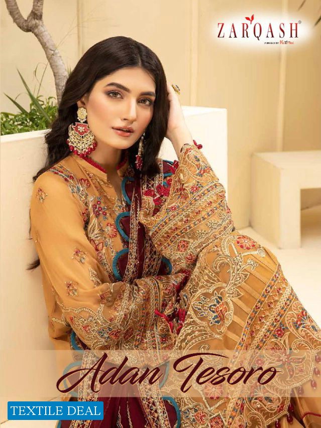 Zarqash Adan Tesoro Wholesale Pakistani Concept Dress