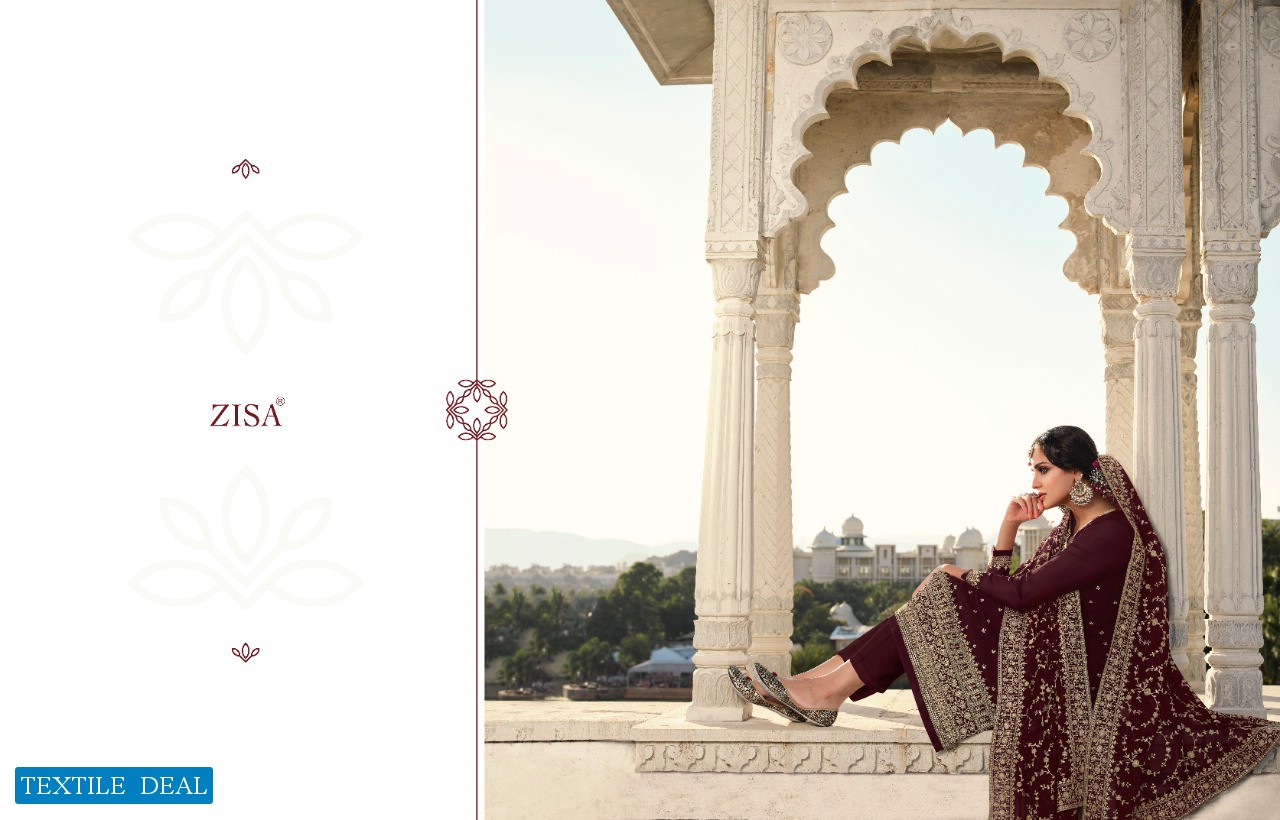 ZISA KHWAISH 13251-13256 SERIES PARTY WEAR DRESSES