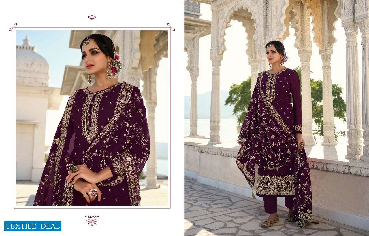 ZISA KHWAISH 13251-13256 SERIES PARTY WEAR DRESSES