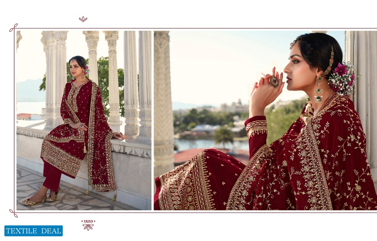 ZISA KHWAISH 13251-13256 SERIES PARTY WEAR DRESSES