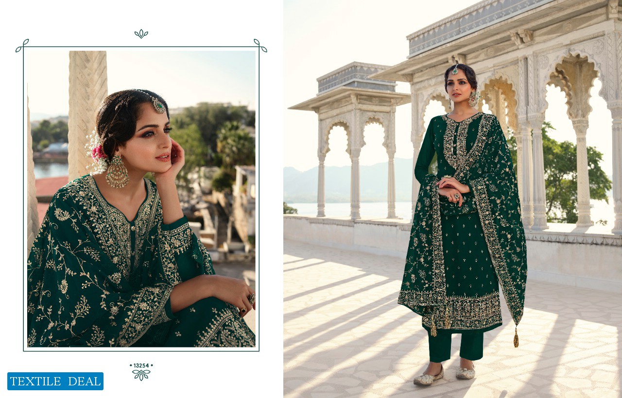 ZISA KHWAISH 13251-13256 SERIES PARTY WEAR DRESSES