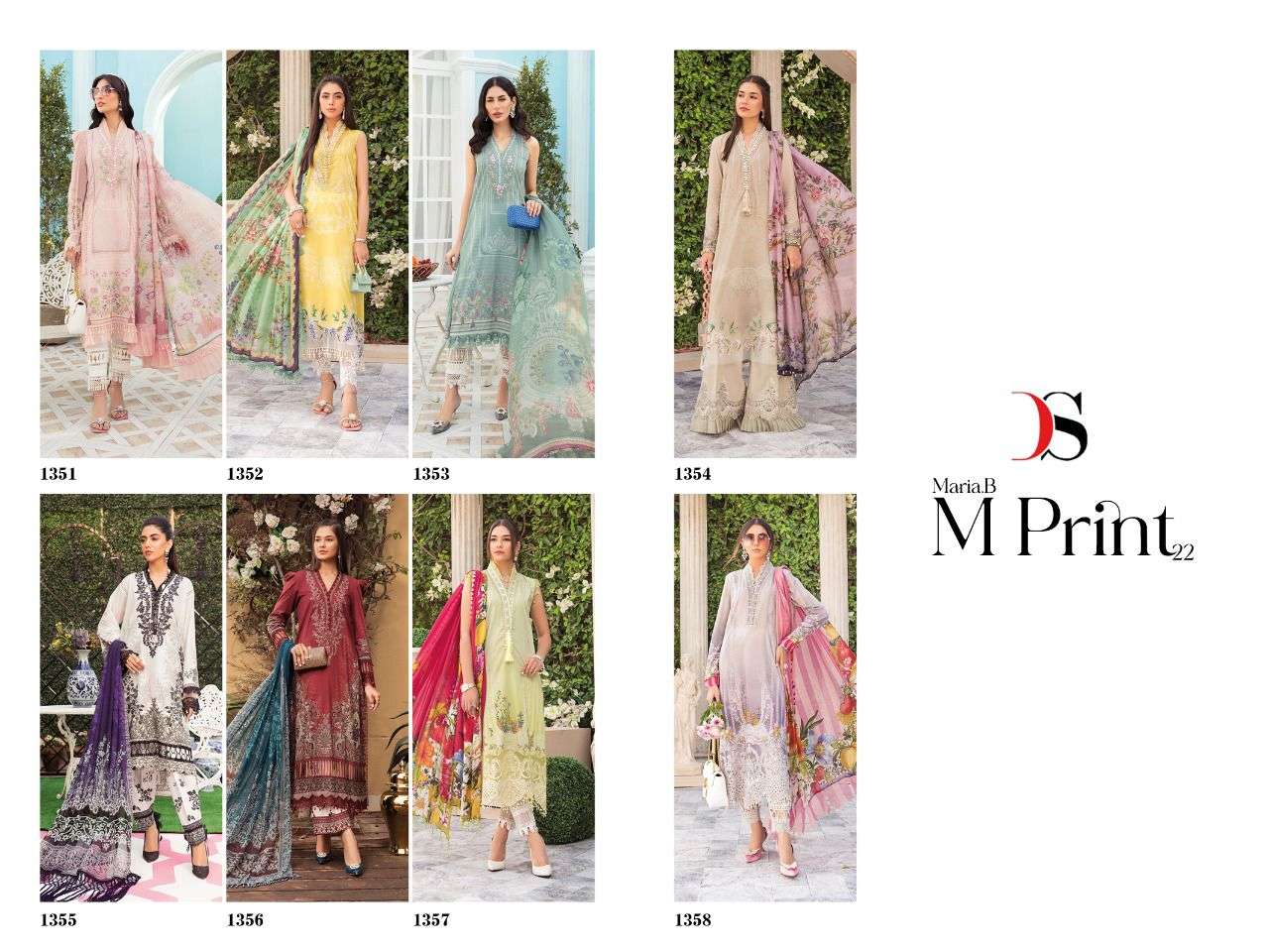 MARIA B MPRINT VOL 22 BY DEEPSY JAM COTTON PAKISTANI DRESSES