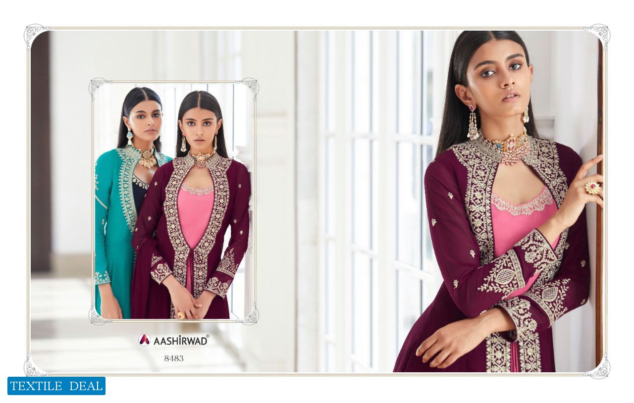 Aashirwad Panch Ratna Wholesale Designer Salwar Suits