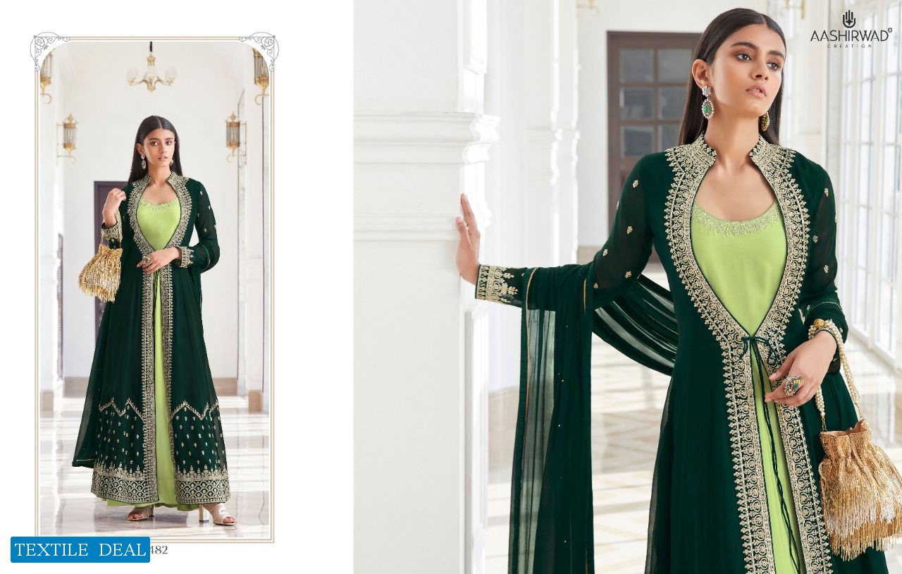 Aashirwad Panch Ratna Wholesale Designer Salwar Suits