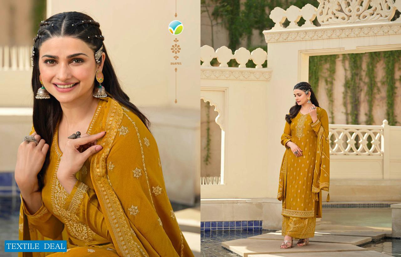 Vinay Kasheesh Glazze Wholesale Festive Indian Salwar Suits