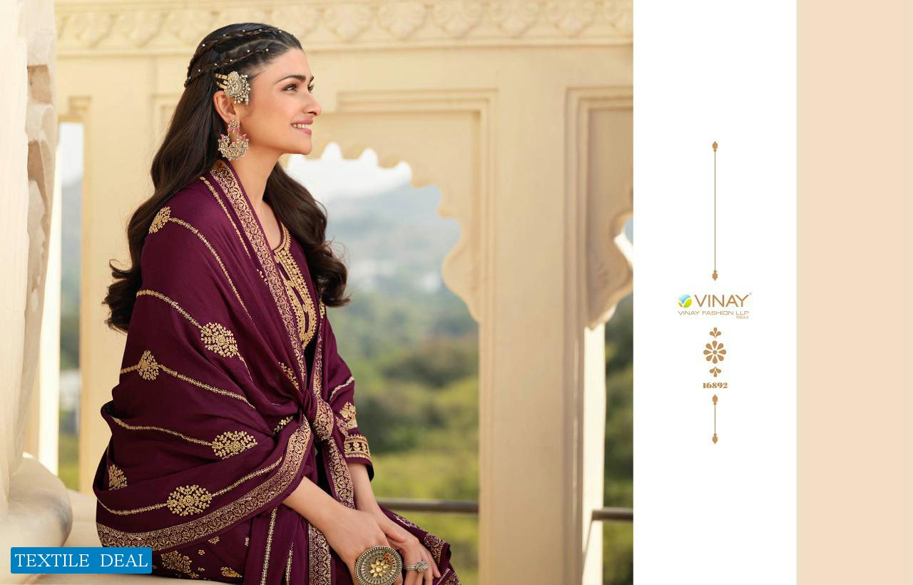 Vinay Kasheesh Glazze Wholesale Festive Indian Salwar Suits