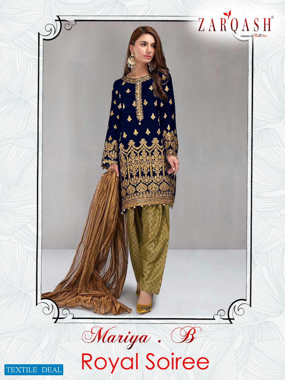 Zarqash Royal Soiree Wholesale Pakistani Concept Dress