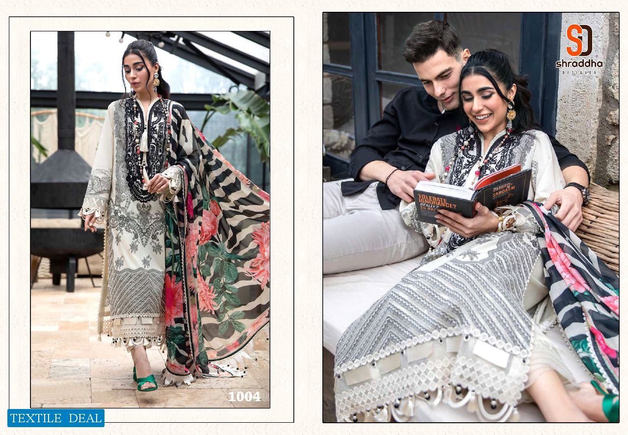 Shraddha Sana Safinaz Muzline Spring Vol-1 Wholesale Pakistani Concept Dress