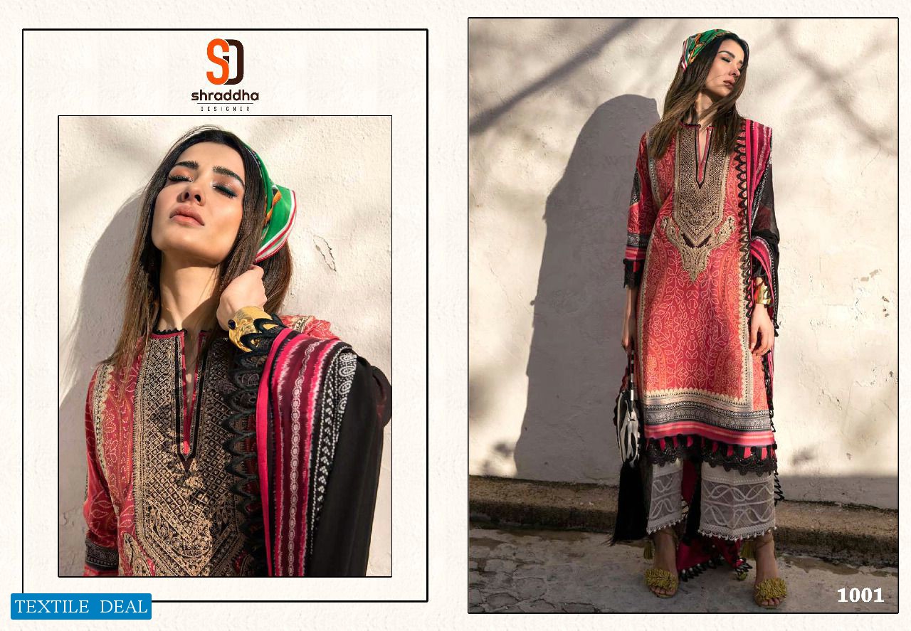 Shraddha Sana Safinaz Muzline Spring Vol-1 Wholesale Pakistani Concept Dress