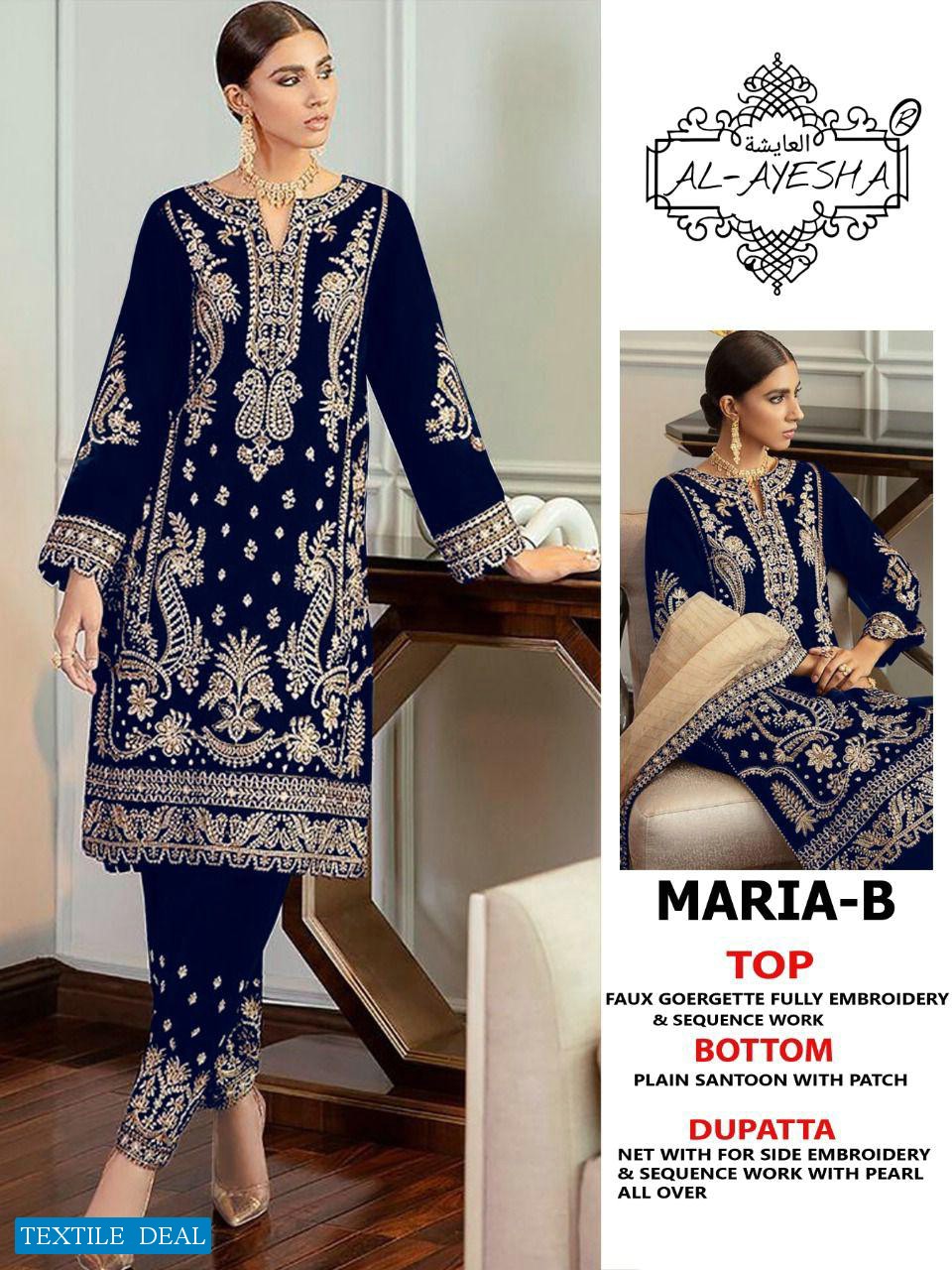 Al Ayesha Maria B wholesale Pakistani Concept Dress