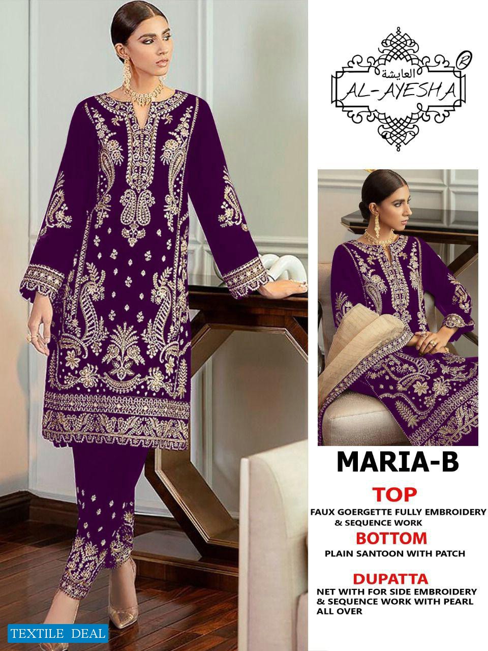 Al Ayesha Maria B wholesale Pakistani Concept Dress
