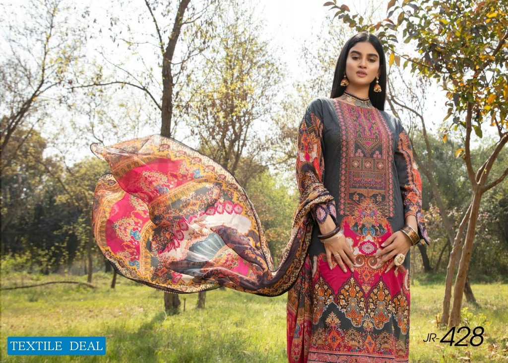 Johra Celeste Wholesale Jacquard Lawn Original Pakistani Dress