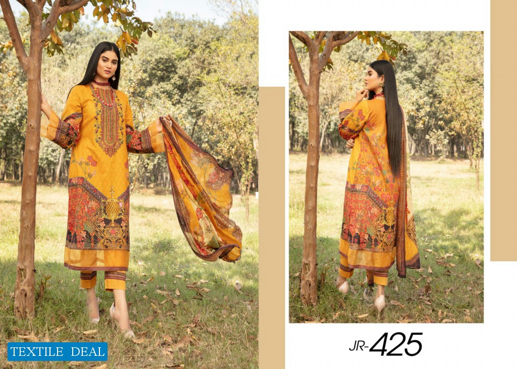 Johra Celeste Wholesale Jacquard Lawn Original Pakistani Dress