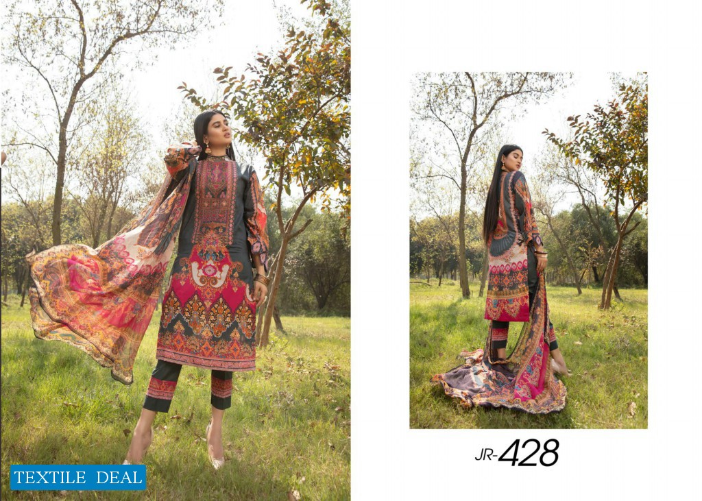 Johra Celeste Wholesale Jacquard Lawn Original Pakistani Dress