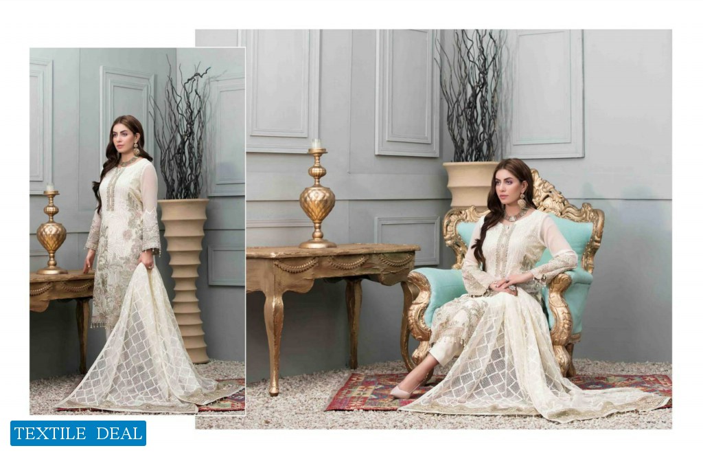 Tawakkal Chantilly Chiffon Fancy Dupatta Original Pakistani Dress