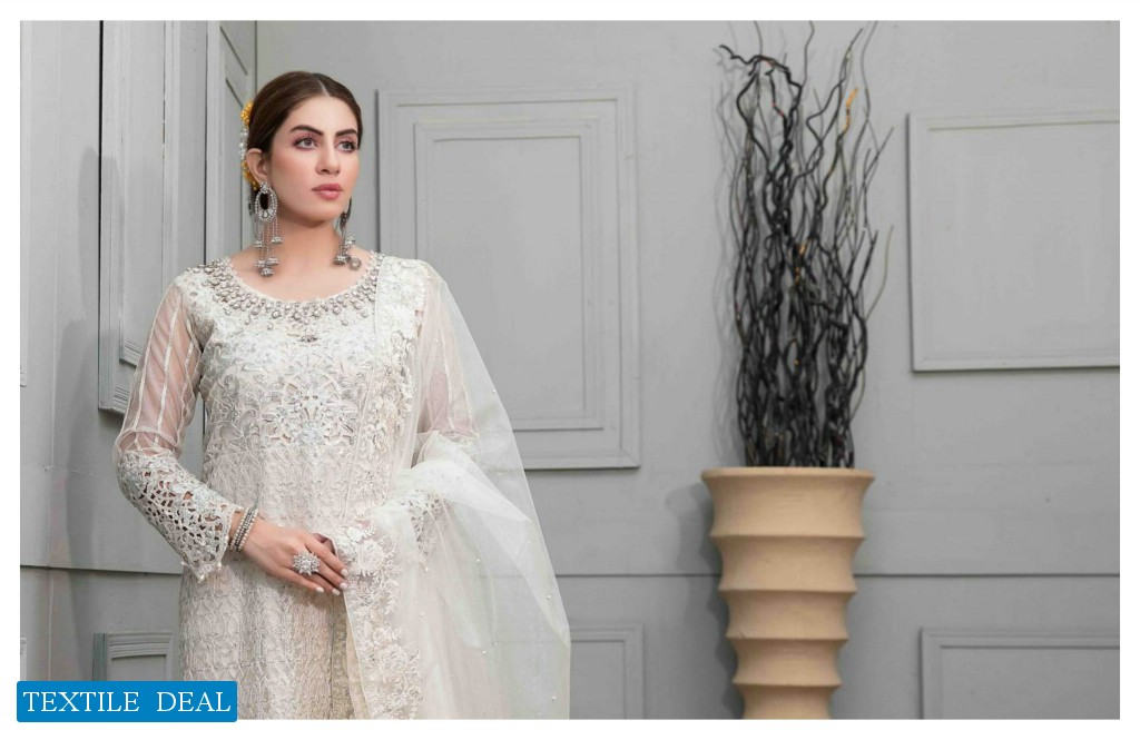 Tawakkal Chantilly Chiffon Fancy Dupatta Original Pakistani Dress