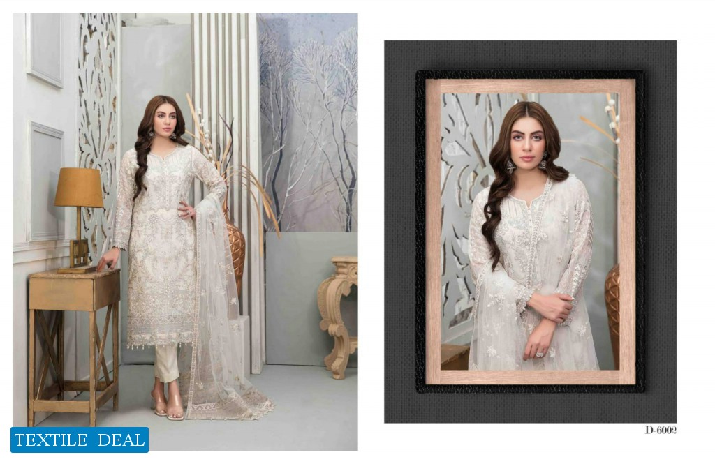 Tawakkal Chantilly Chiffon Fancy Dupatta Original Pakistani Dress