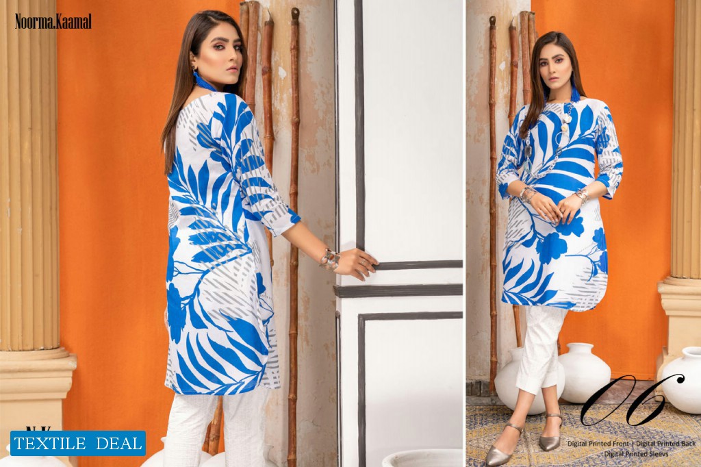 Noorma Kaamal Unstitched Printed Shirt Pakistani Collection