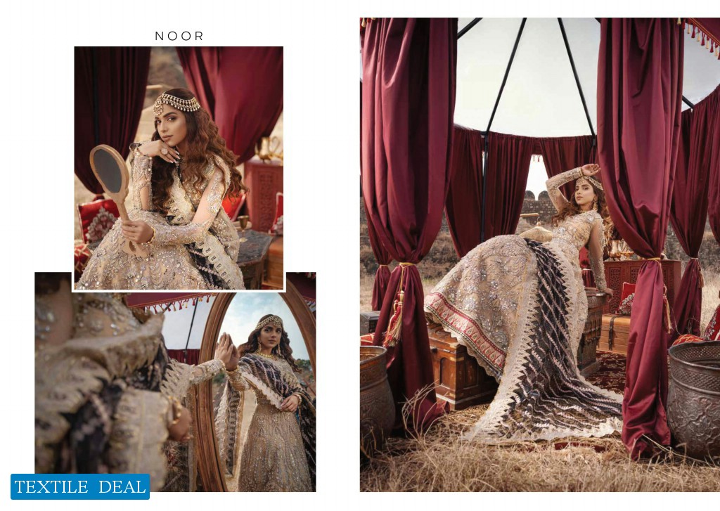 Maryam Hussain Wedding Collection Original Pakistani Dress