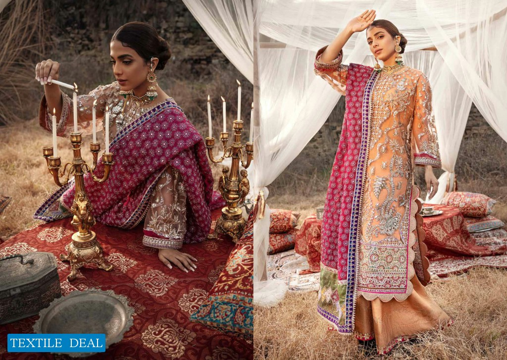 Maryam Hussain Wedding Collection Original Pakistani Dress