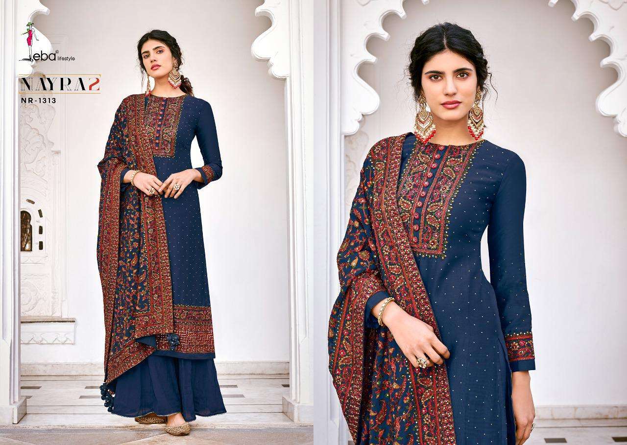 EBA NYRA VOL 2 VISCOSE SILK DESIGNER FANCY SUITS