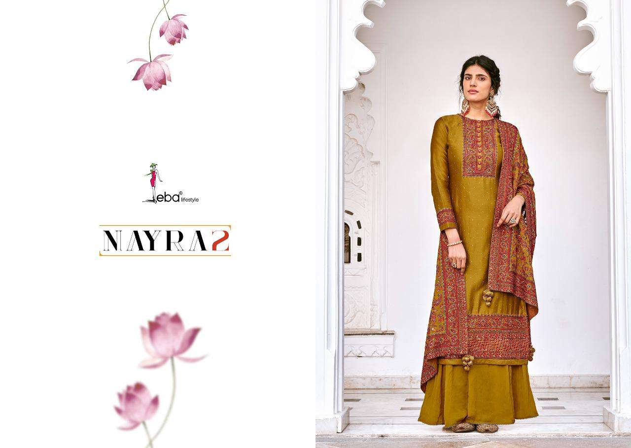 EBA NYRA VOL 2 VISCOSE SILK DESIGNER FANCY SUITS