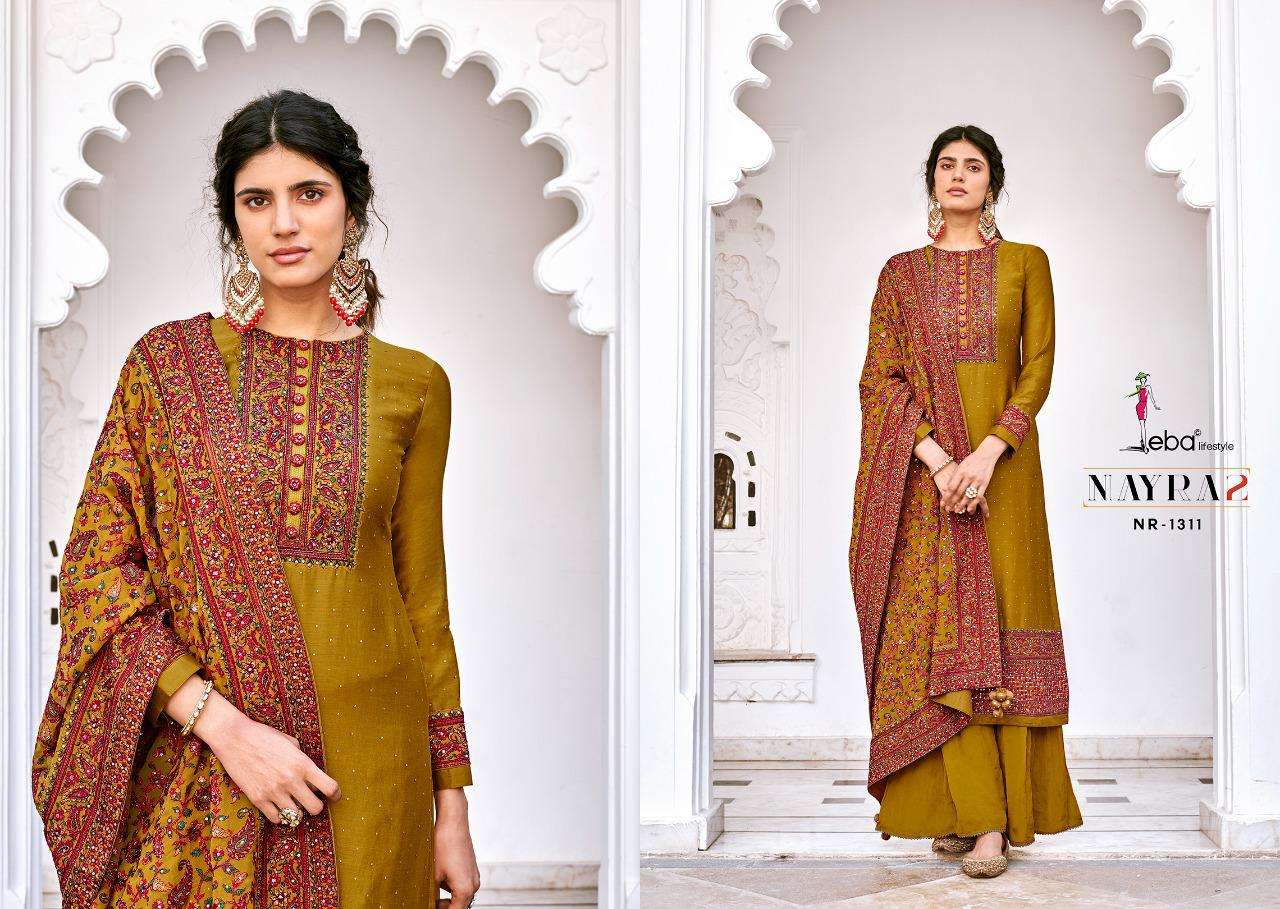 EBA NYRA VOL 2 VISCOSE SILK DESIGNER FANCY SUITS