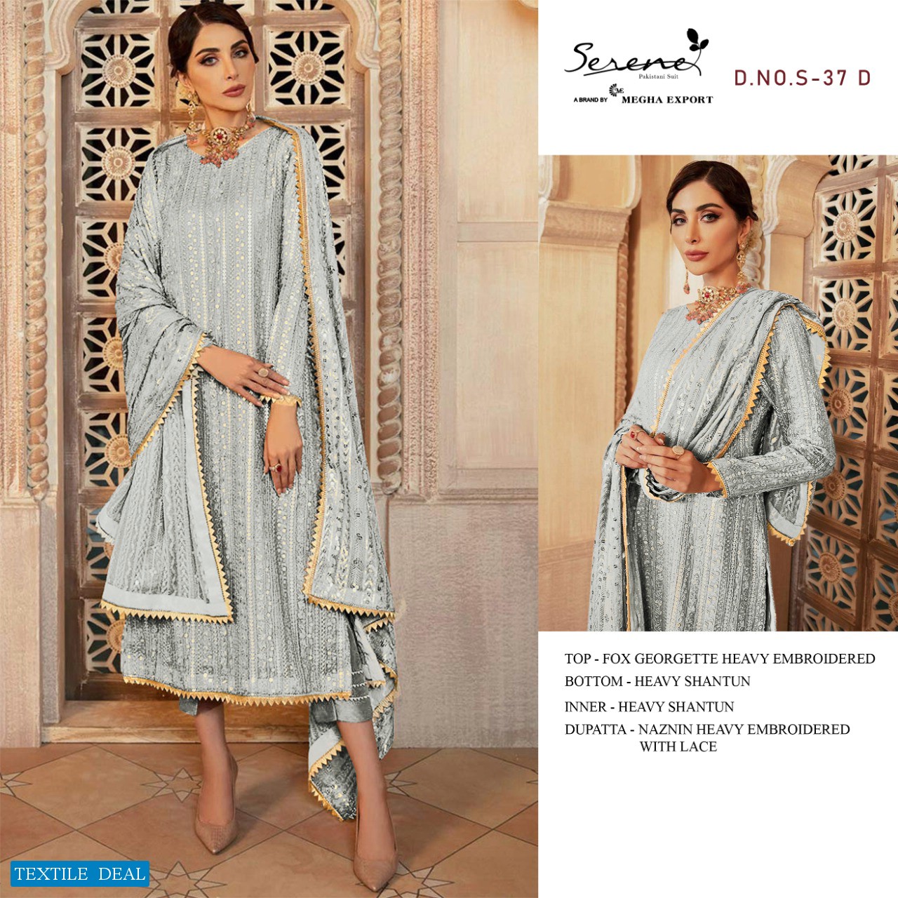 Serene S-37 Wholesale Designer Pakistani Concept Dress