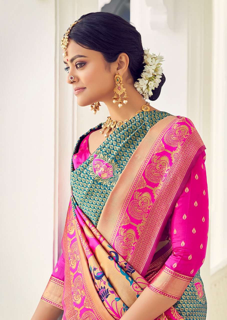 LAAJ BY REVANTA CREATION KANJIVARAM SILK CASUAL SUMMER WEAR SAREE