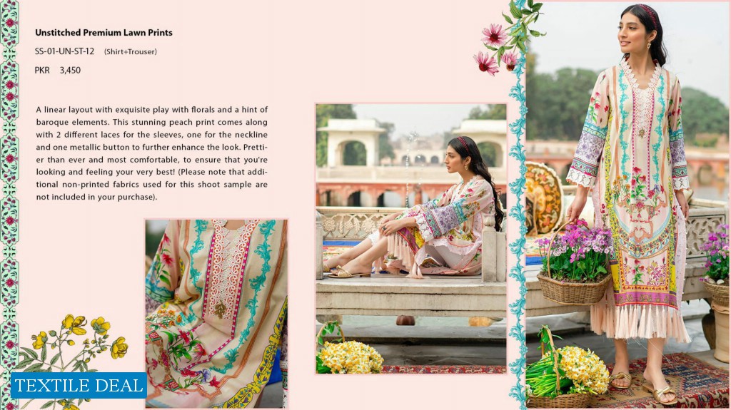 Ammara Khan Wholesale Unstitched Original Pakistani Dress