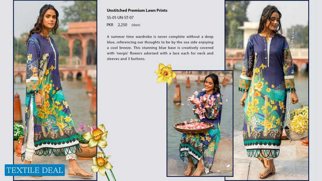 Ammara Khan Wholesale Unstitched Original Pakistani Dress