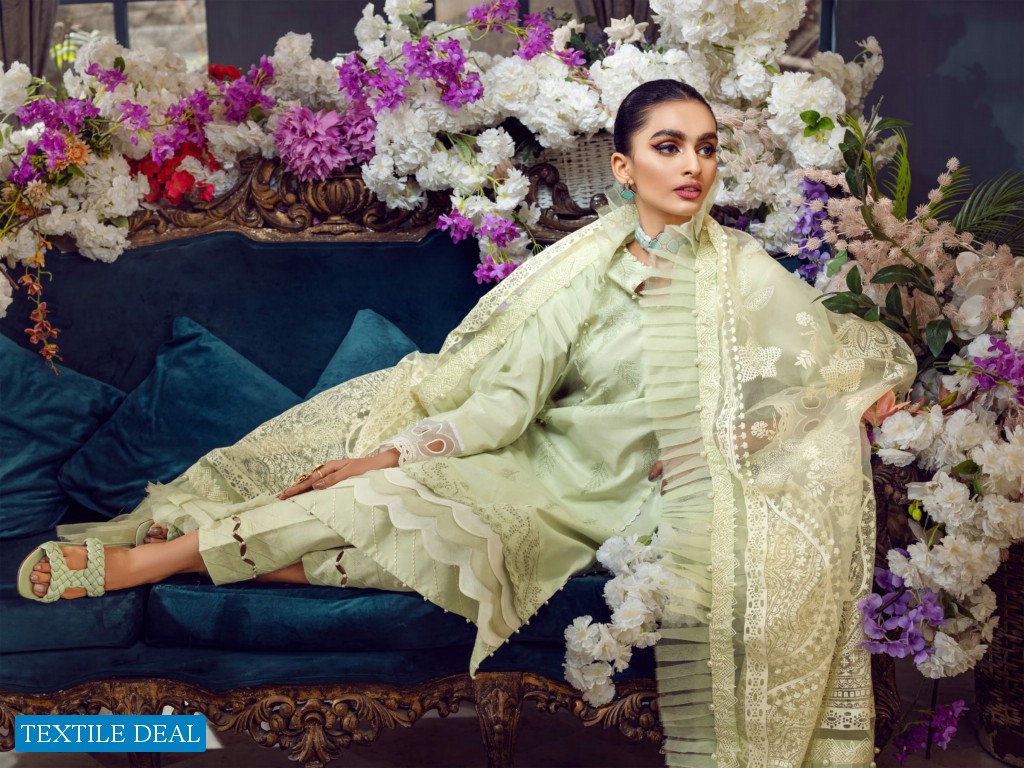 Jade Ombre Embroidered Collection 2022 Wholesale Pakistani Dress