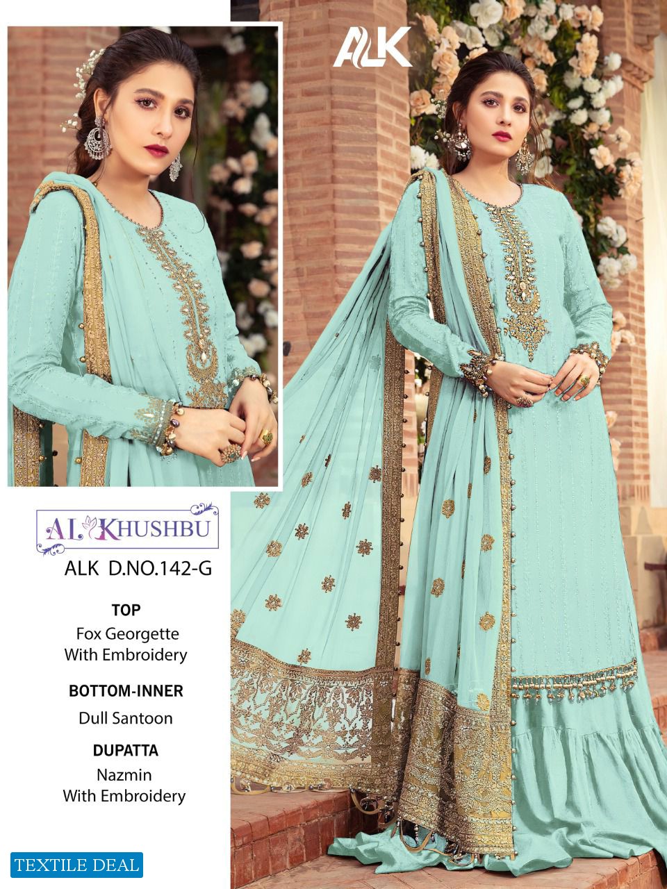 Al khushbu Maria B Vol-3 Wholesale Pakistani Concept Dress