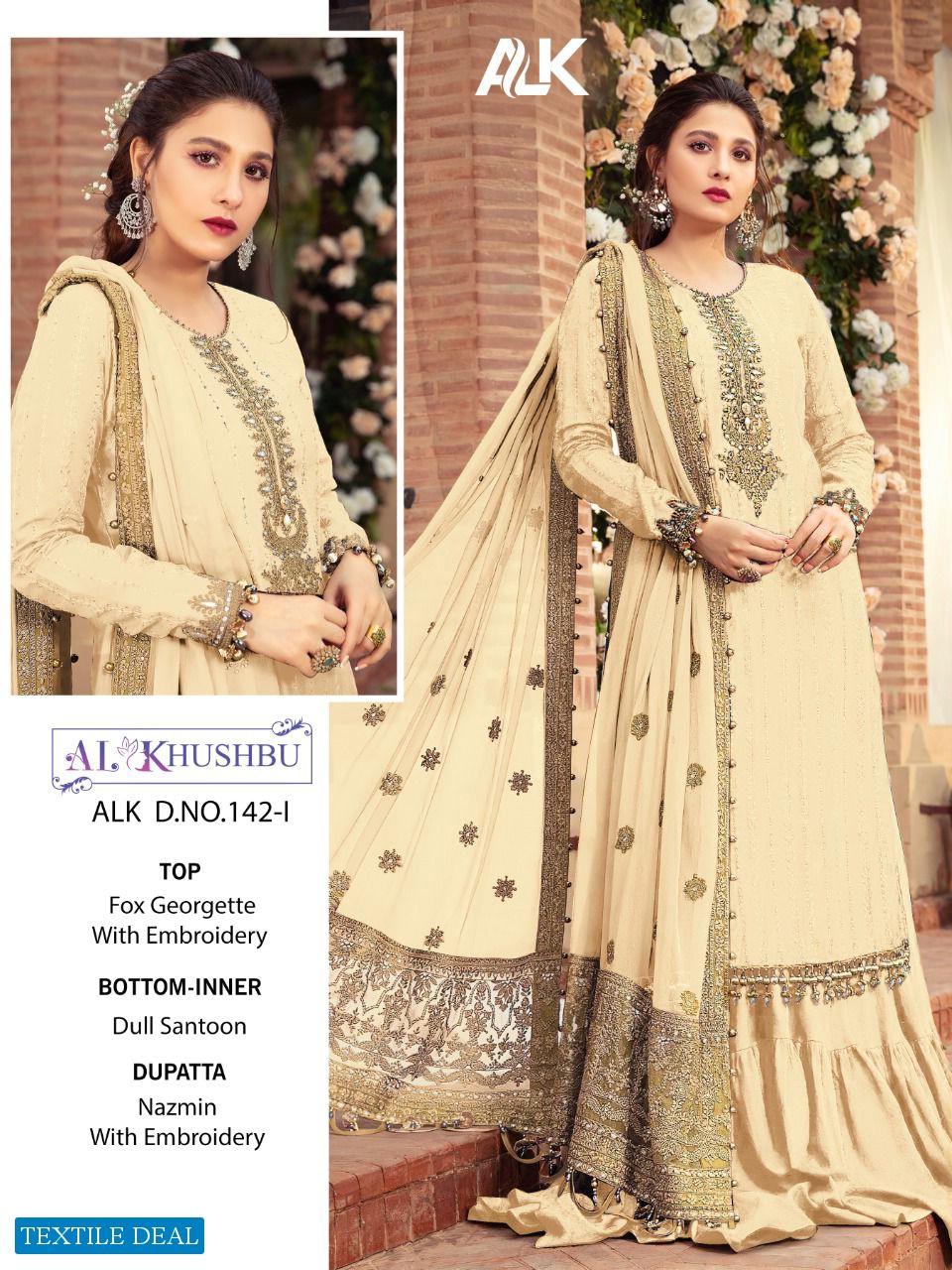 Al khushbu Maria B Vol-3 Wholesale Pakistani Concept Dress