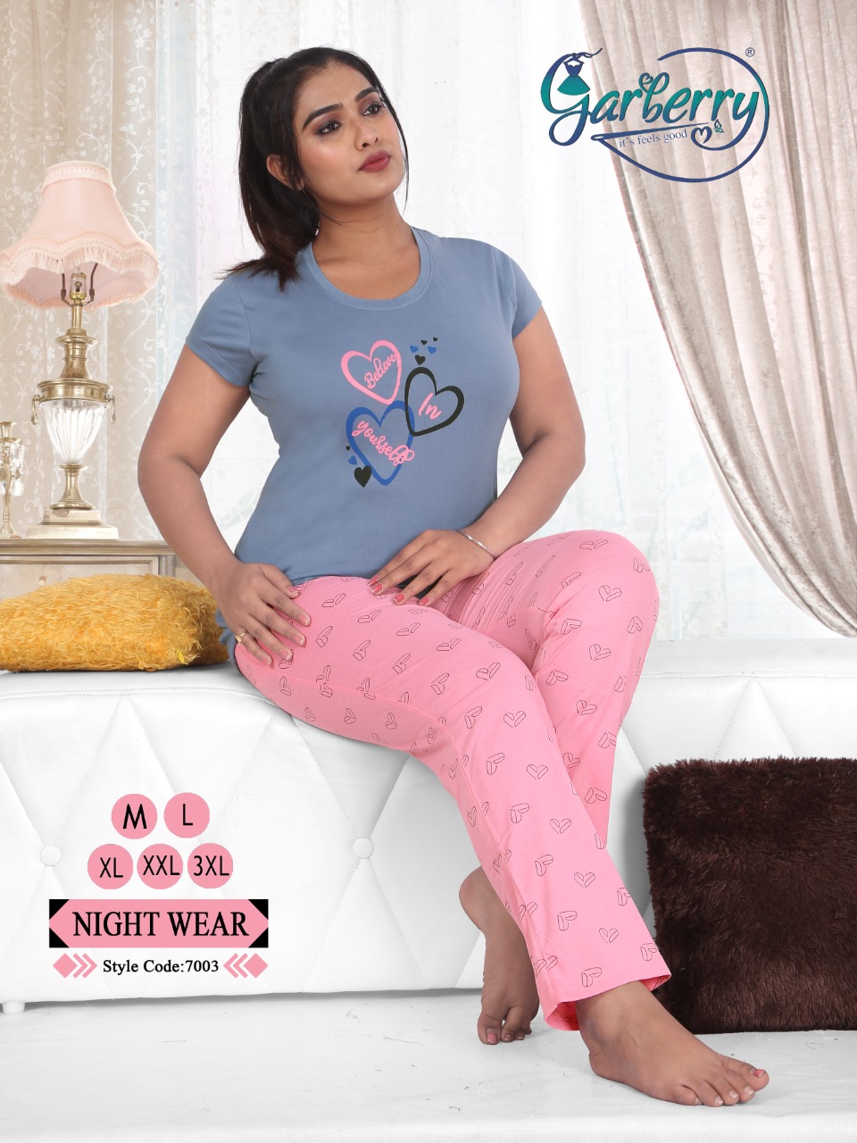 Galberry Night Suit Vol-7 Wholesale Night Suit Catalogs