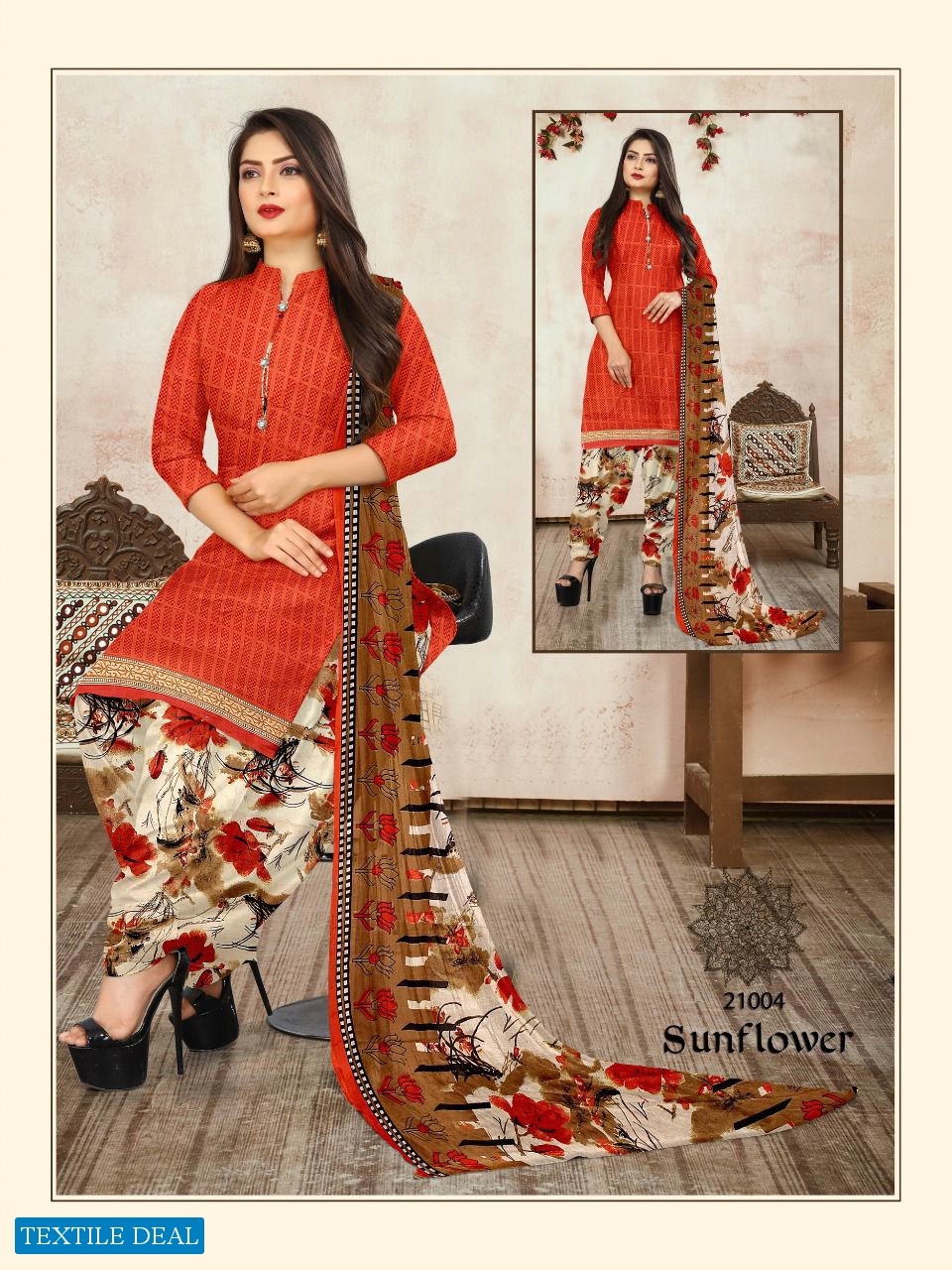 SSC Sunflower Vol-3 Wholesale Cotton Dress Material