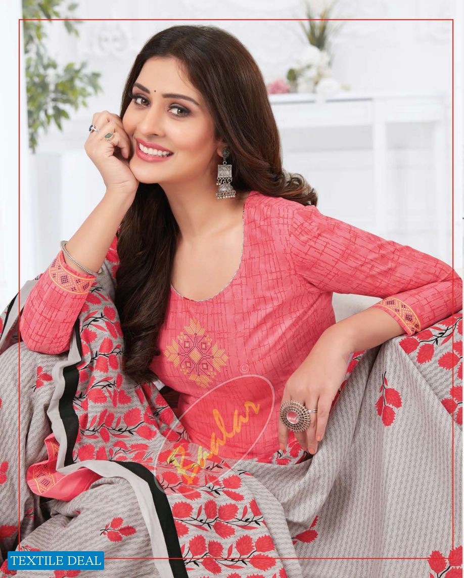 Baalar Colourful Vol-12 Wholesale Unstitched Cotton Suits