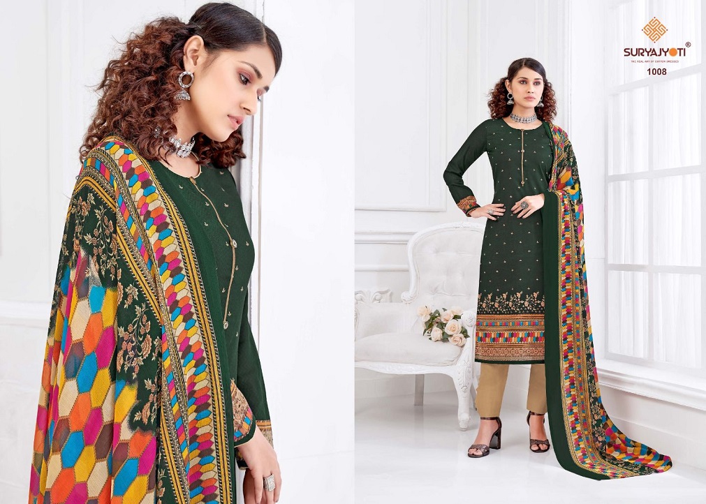 Suryajyoti Pakhee Vol-1 Wholesale Pure Cotton Dress Material