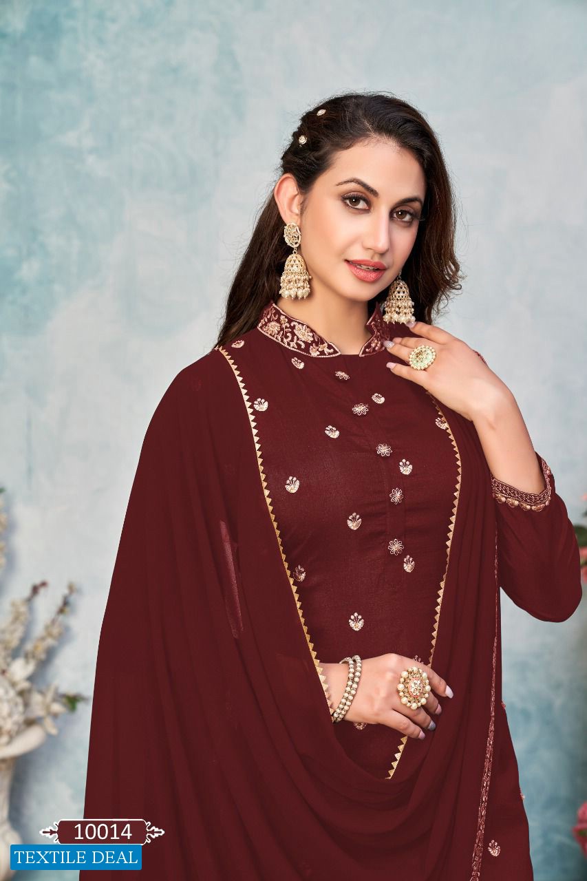 Anjubaa Vol-2 10011 Series Wholesale Ethnic Style Salwar Kameez
