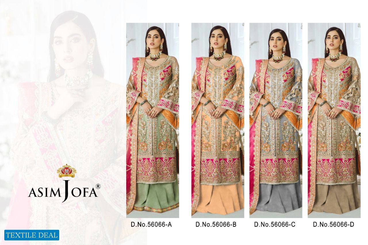 Asim Jofa 56066 Colour Wholesale Pakistani Concept Dress