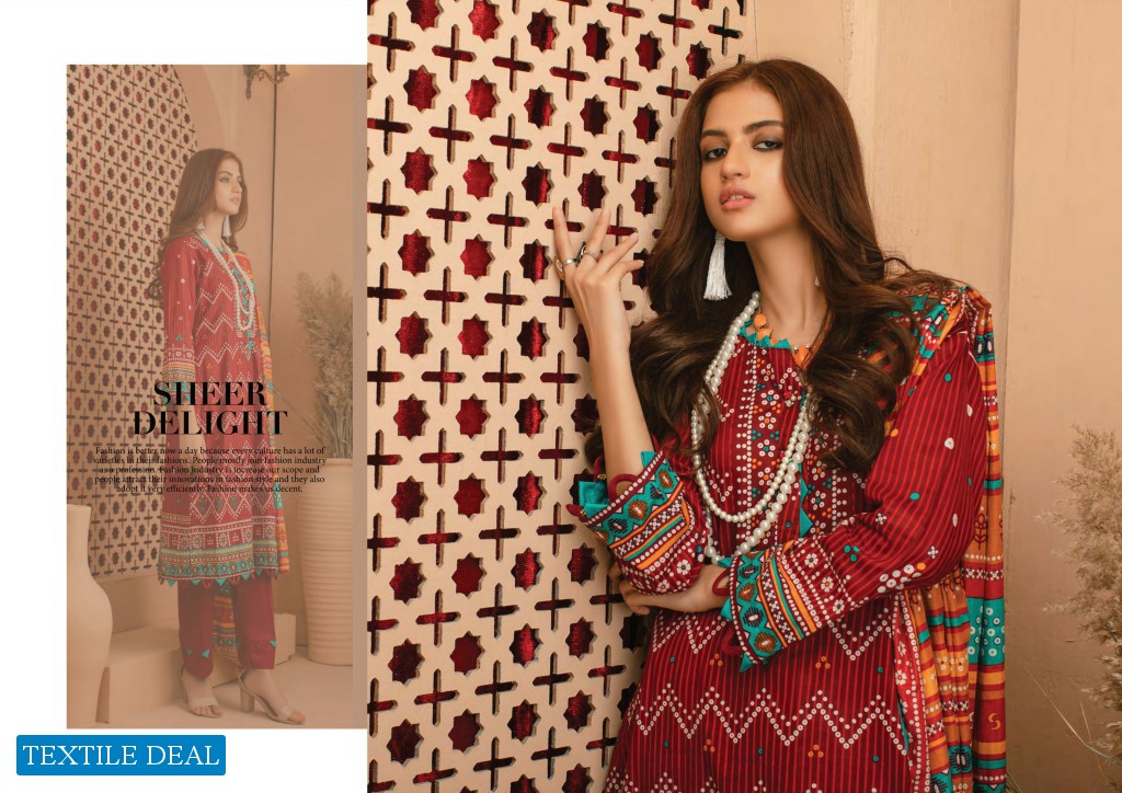 Mariam Ayesha By Shahzab Textile Printed Lawn Vol-1 Pakistani Collection