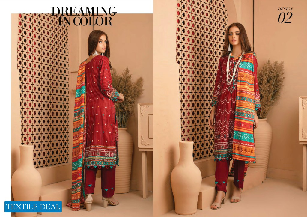 Mariam Ayesha By Shahzab Textile Printed Lawn Vol-1 Pakistani Collection