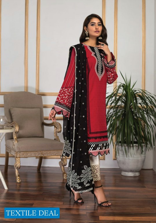 Anaya By Kiran Chaudhry Ethnicity 2022 Vol-1 Unstitched 3 Pc Lawn Jacquard Collection