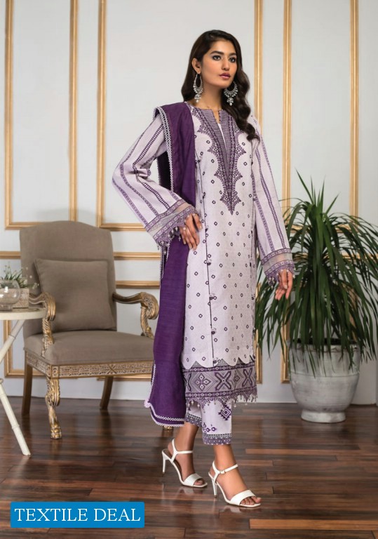 Anaya By Kiran Chaudhry Ethnicity 2022 Vol-1 Unstitched 3 Pc Lawn Jacquard Collection
